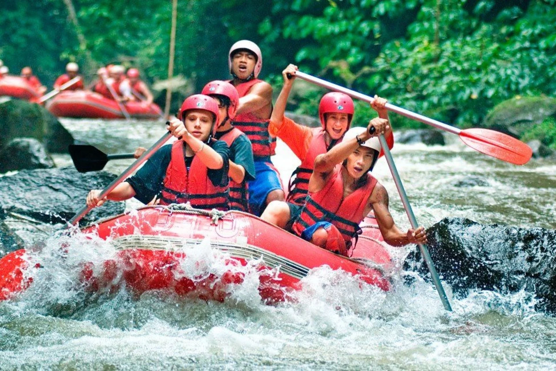 rafting